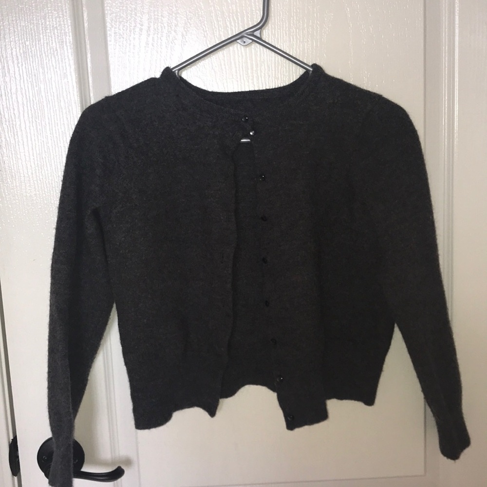 Wool cover up sweater